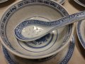Китайски  купи от оризов порцелан с чинийки и лъжички. 6 броя. , снимка 3