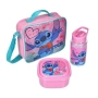 Комплект за хранене с термочанта, кутия за храна и бутилка, Stitch, снимка 1