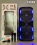 -50лв🔊 Xbass 200W 6000mah Професионална караоке тонколона ABS-12202 – 12”×2, Bluetooth, 2 микрофонa, снимка 15