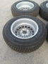 Mercedes W123 original алуминиеви джанти с гуми 205/70 R14 от германия, снимка 8