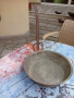 Стар меден бакърен тиган , снимка 1