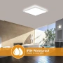 LEZOE RGB LED таванна лампа с димируема светлина и дистанционно управление, 18W 1800lm, снимка 6