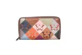 Елегантно Дамско портмоне от естествена кожа, Пеперуди, снимка 1