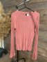 Розова блуза  Divided HM, снимка 1 - Блузи с дълъг ръкав и пуловери - 42903739