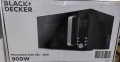Микровълнова с грил Black+Decker – 23L, 900W, 9 автоматични програми, 5 нива на мощност и детска защ, снимка 2