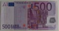 Банкнота 500 евро 2002 г, Германия, Жан-Клод Трише