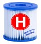 Филтър за басейн "Intex"-тип H/Филтър за филтрираща помпа за басейн тип H/картушен Филтър H