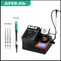 Станция за запояване AIFEN A9E + цена за дръжка и върхове., снимка 7