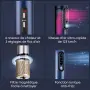 Сешоар и преса за изправянеBaByliss Air Wand,всичко в едно,за мокра или суха коса, против накъдряне, снимка 10