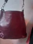 MOLTON. 100%.Кожа Голяма чанта вишна, снимка 4