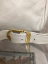 BURBERRY Vintage чанта в бяло естествена кожа, снимка 2
