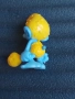 Смърф пещерен човек - оригинална фигурка, снимка 2