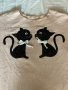 Бледорозов пуловер с котета, снимка 1 - Блузи с дълъг ръкав и пуловери - 38282017