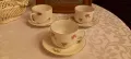 Vintage. Нови. Немски двоен сет чашка и чинийка за кафе, чай. , снимка 6