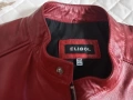 Продавам мъжко червено кожено яке от естествена кожа Размер 2XL, снимка 2