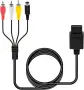 Gam3Gear S Video AV Video Audio Cable за Nintendo SNES N64 Gamecube PAL, снимка 1