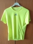 Жълта спортна тениска Adidas climalite (S) като нова 100 % полиестер, снимка 1