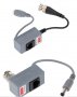 Комплект Видео Балуни за до 5MP HD-TVI HD-CVI AHD CCTV Камери BNC UTP RJ45+DC12V по CAT5/5E/6 Кабел, снимка 3