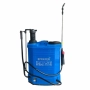 Пръскачка 2 в 1 с батерия и ръчно налягане – 16 литра, синя., снимка 5