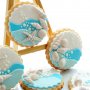 Силиконов молд морски дарове рапан , миди , морска звезда , раковини, декорация на торта , Никулден, снимка 2