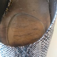 Обувки Graceland Змийски принт , снимка 4 - Дамски обувки на ток - 42152963
