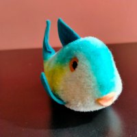 Колекционерска мека играчка Steiff Flossy Fish Риба, снимка 11 - Колекции - 37743028