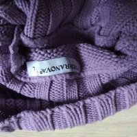 Лилав пуловер с поло на terranova , l size, снимка 10 - Блузи с дълъг ръкав и пуловери - 31177086
