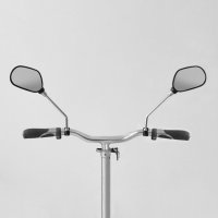 Комплект огледала за велосипед със светлоотразителни ленти, 2 бр, снимка 3 - Аксесоари за велосипеди - 35499748