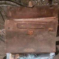 Стара кожена чанта за документи -10лв, снимка 5 - Други ценни предмети - 31872552