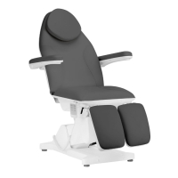 Стол за педикюр Sillon Basic (3 мотора) - бял/сив, снимка 6 - Педикюр и маникюр - 44527916