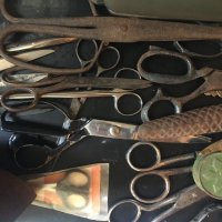 Стари ножици , снимка 6 - Антикварни и старинни предмети - 36813554