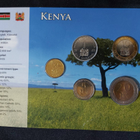 Кения 1997-2005 - Комплектен сет , 5 монети, снимка 1 - Нумизматика и бонистика - 44511301