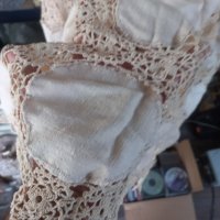 Ръчно плетена покривка , снимка 2 - Антикварни и старинни предмети - 38032253