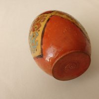 19 век дървено руско яйце ръчно рисувано, снимка 9 - Колекции - 42447513