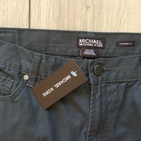 НОВИ 100 % оригинални тъмно сиви панталони дънки MICHAEL KORS размер W 34 / L 32 от САЩ, снимка 5 - Дънки - 40343705