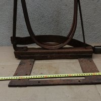 стара кована възрожденска гилотина , секач, снимка 3 - Антикварни и старинни предмети - 30304592