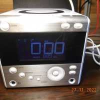 TERRIS  CDR 224 radio alarm clock CD Aux, снимка 1 - Други - 39024235