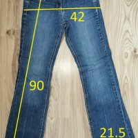 Детски дънки ESPRIT оригинал, size 158см, 98%памук  2%еластан, много запазени, отлично състояние, снимка 4 - Детски панталони и дънки - 35251685