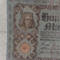 Райх банкнота -  Германия - 100 марки / 1920 година - 17909, снимка 3 - Нумизматика и бонистика - 31029703