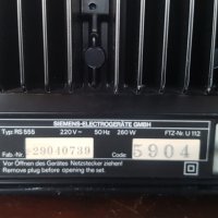SIEMENS RS 555, снимка 14 - Ресийвъри, усилватели, смесителни пултове - 32201291