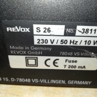 REVOX S26 STEREO TUNER-MADE IN GERMANY-SWISS 0112211711, снимка 12 - Ресийвъри, усилватели, смесителни пултове - 34994954