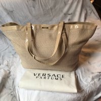 Нова чанта Versace Parfums large tote beach bag , снимка 1 - Чанти - 30481948