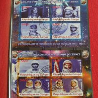 Пощенски марки чиста комплектна серия КОСМОС поща Конго за колекция декорация 29512, снимка 1 - Филателия - 37722789