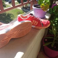 Детски обувки за тенис Wilson Rush-Pro, снимка 5 - Детски маратонки - 38190681