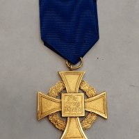 Орден-Златен,първи клас за 40 години отлична служба WW2, снимка 5 - Колекции - 37827627