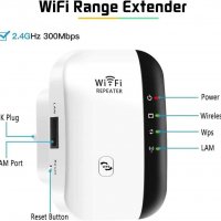 300Mbps WiFi Repeater -Повторител , снимка 3 - Други стоки за дома - 38008425