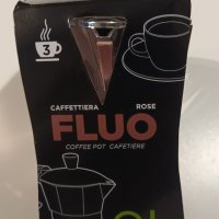 Кафеварка, кубинка Fluo Rose Gold, снимка 9 - Съдове за готвене - 44349242