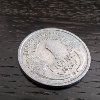 Mонета - Франция - 1 франк | 1949г.; серия B, снимка 1 - Нумизматика и бонистика - 31271882