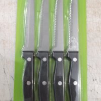 Комплект от 4 бр. ножа за пържоли нов, снимка 2 - Прибори за хранене, готвене и сервиране - 37860768