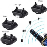 Електронен нашийник каишка с ток телетакт до 800 метра обхват водоустойчив, снимка 14 - За кучета - 37000758